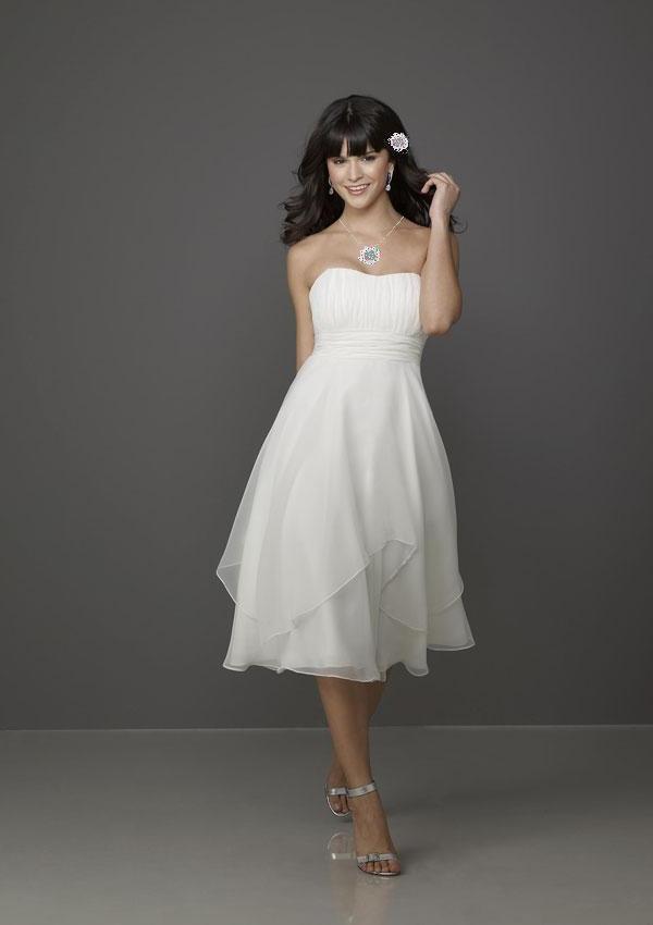 handkerchief bridesmaid dress