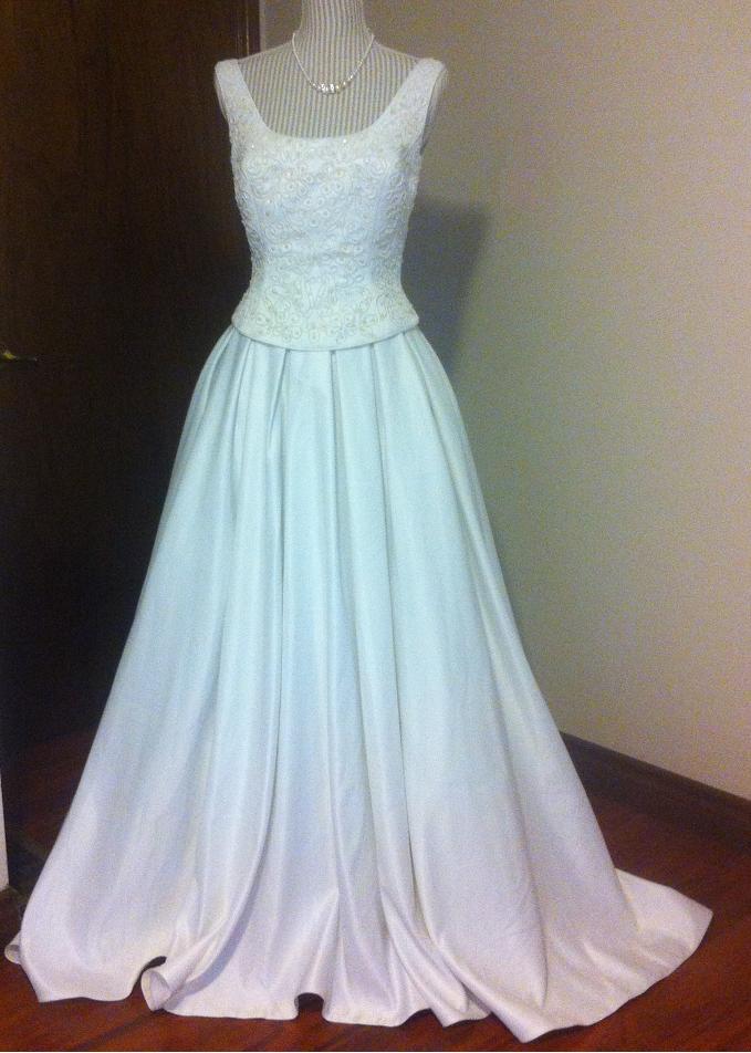 Fabulous Formals White Wedding Gown for rent - size 8 Fabulous Formals White Wedding Gown for rent - size 8
