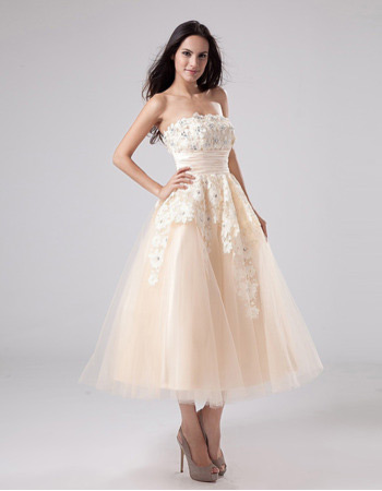 Tea Length Wedding Dresses - blog entry - casual wedding dresses, vow  renewals, free shipping